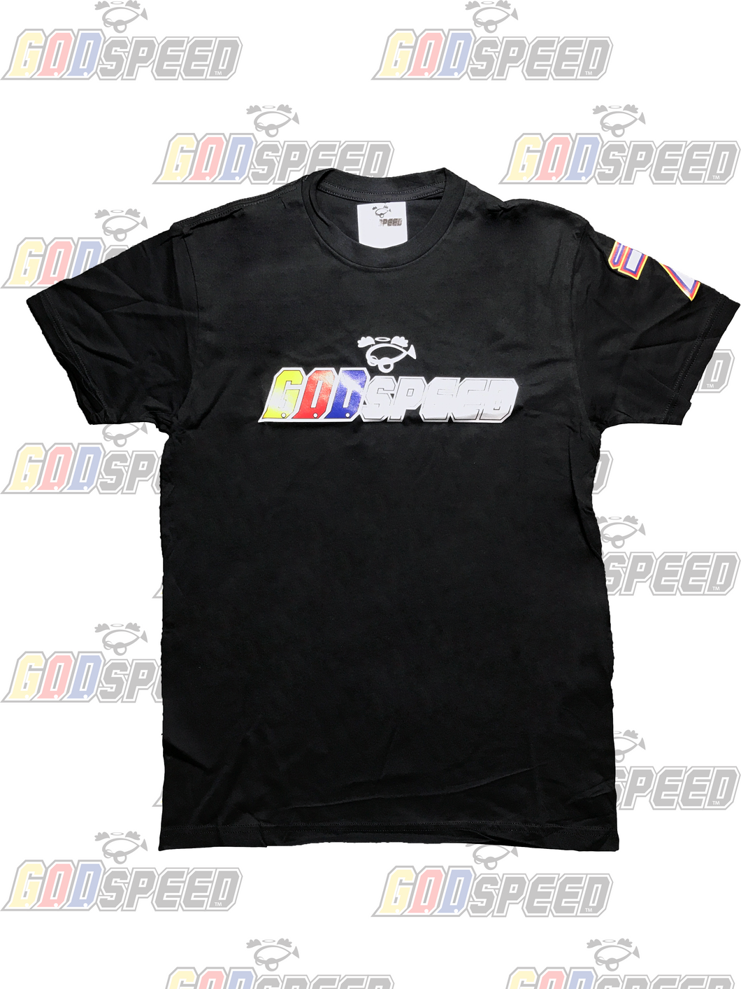 G.O.D.SPEED™ Power Black Short S. - Print