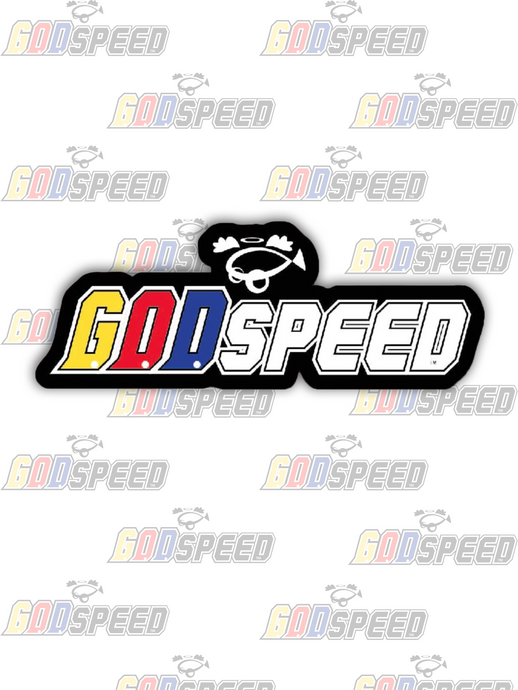 G.O.D.SPEED™ 5.5 Inch Vinyl Sticker/Decal