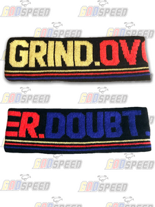 "GRIND.OVER.DOUBT." Speed/CLR Headband