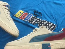 Load image into Gallery viewer, G.O.D.SPEED™ Spirit Blue Short S. - Embroidered