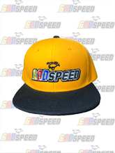 Load image into Gallery viewer, TWO AGREE - G.O.D.SPEED™ Glory Gold Starter Cap and Print Tee Pack