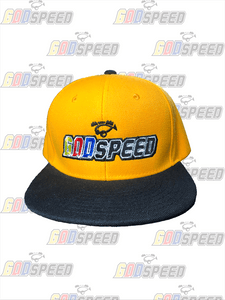 TWO AGREE - G.O.D.SPEED™ Glory Gold Starter Cap and Print Tee Pack