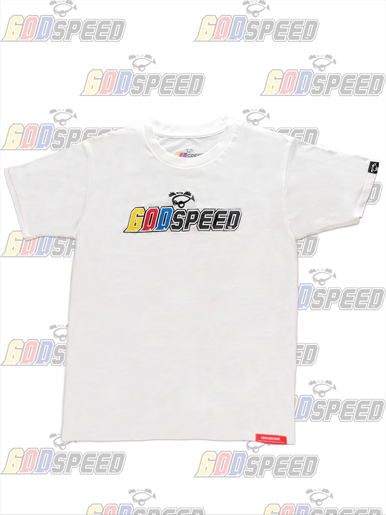 G.O.D.SPEED™ Rapture White Short S. - Embroidered