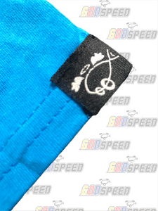 G.O.D.SPEED™ Spirit Blue Short S. - Embroidered